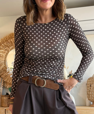 Camiseta Topos Cashmere Mix