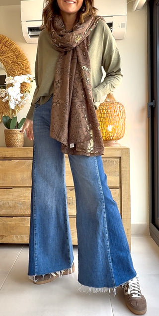 Maxifoulard Paisley