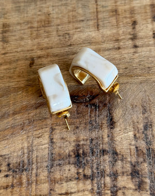 Pendientes Acero y Resina