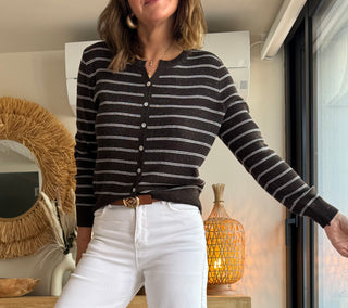 Cárdigan Rayas Chic