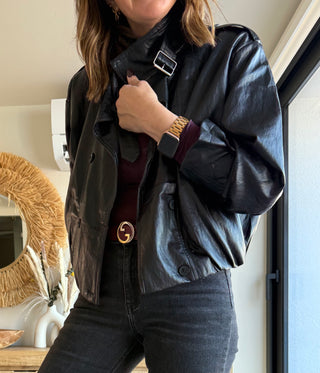 🧥 Chaqueta efecto piel “Trendy Luxe”