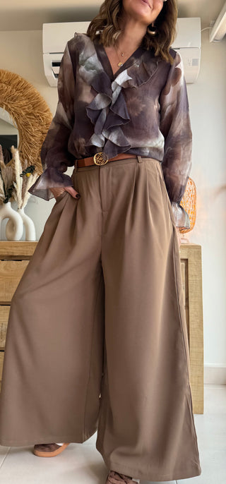 Blusa volantes Fall