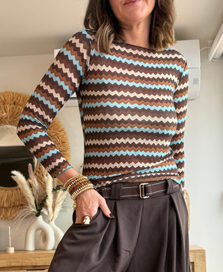 Camiseta Zigzag Cashmere Mix