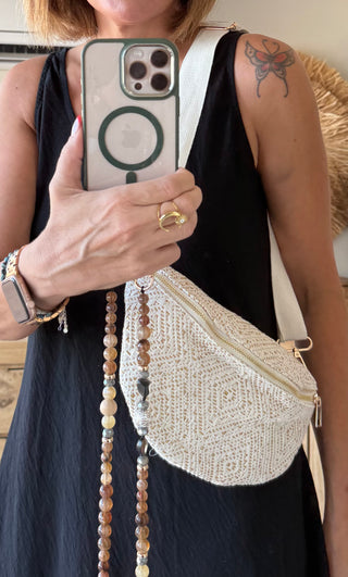 Riñonera Boho Gold