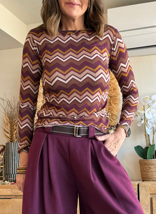 Camiseta Zigzag Cashmere Mix