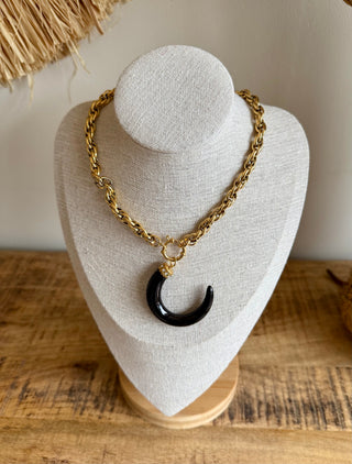 Collar moon black