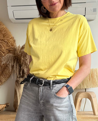 Camiseta sunset yellow
