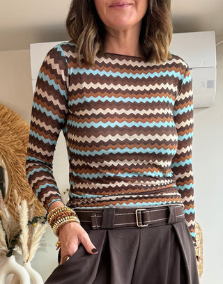 Camiseta Zigzag Cashmere Mix