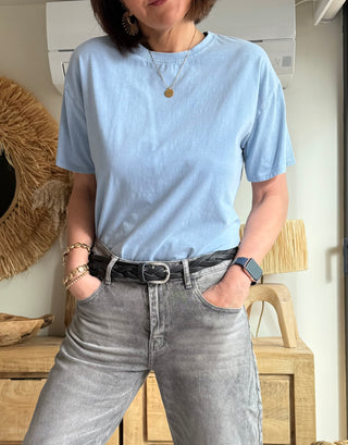 Camiseta sunset blue