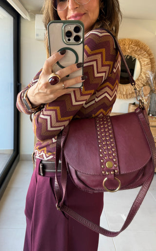 Bolso Bandolera Piel