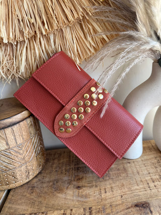 👜 Bolso Piel Tachuelas Luxe