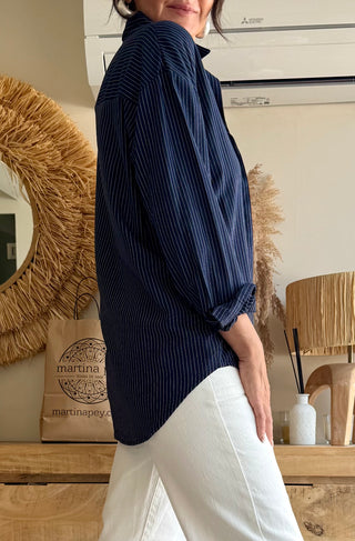 Camisa Rayas Algodón