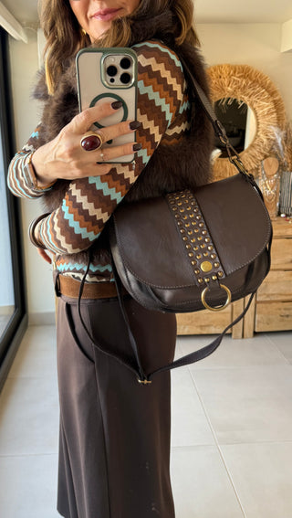 Bolso Bandolera Piel