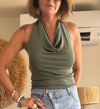 Top Mónaco Cuello Halter