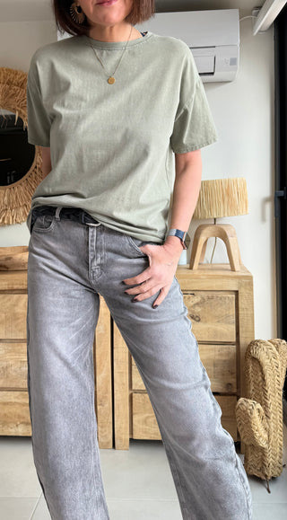 Camiseta sunset green