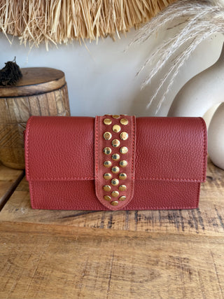 👜 Bolso Piel Tachuelas Luxe