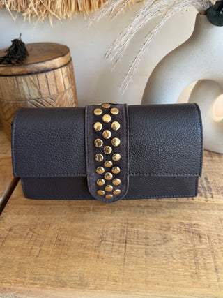 👜 Bolso Piel Tachuelas Luxe