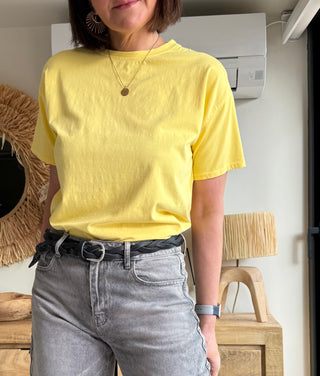 Camiseta sunset yellow