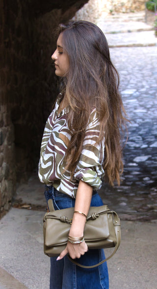 Blusa estampado Safari