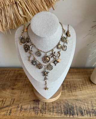 Collar Doble Astro Boho