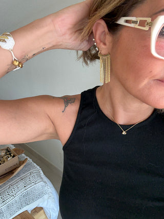 Pendientes acero glam