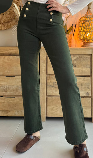 Jean Botones Navy