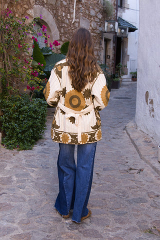 Kimono Flores Étnicas