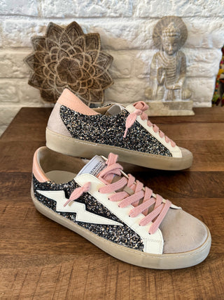 SNEACKERS GLITER ROSA