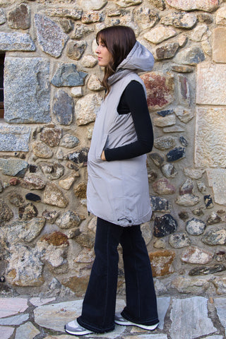 Chaleco Reversible Cozy Long