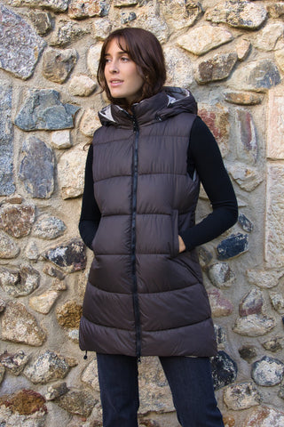Chaleco Reversible Cozy Long