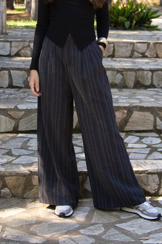 Pantalón Wide Stripes