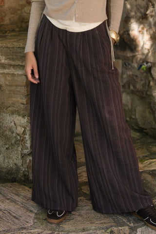 Pantalón Wide Stripes