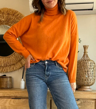 Jersey Cuello Alto Lana Merino