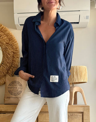 Camisa Rayas Algodón