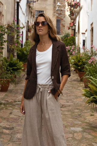 Blazer de Lino Capri