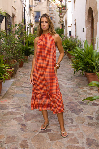 Vestido Vichy