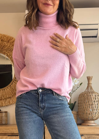 Jersey Cuello Alto Lana Merino