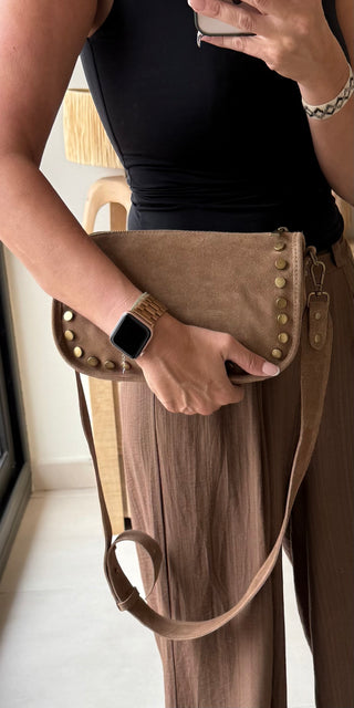 Bolso Piel Tachuelas