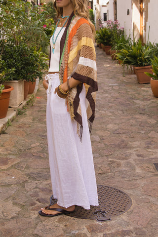 Poncho/Foulard Boho Multicolor