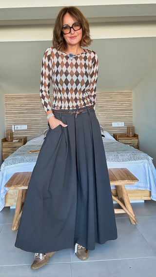Pantalón Maxi Palazzo