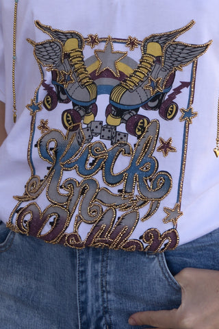 Camiseta Rock & Roll Handmade