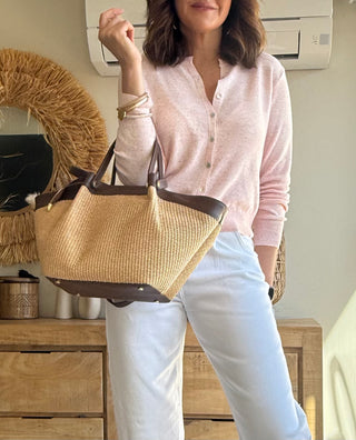 👜 Bolso Heritage Raffia