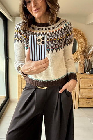 Jersey Jacquard Alpino