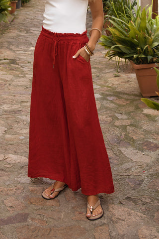 Pantalón Maxi Lino