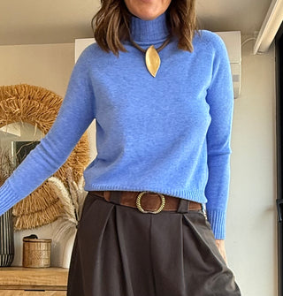 Jersey Cuello Alto Cashmere