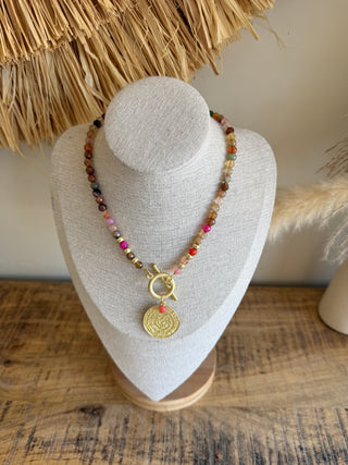 Collar Medallón Boho