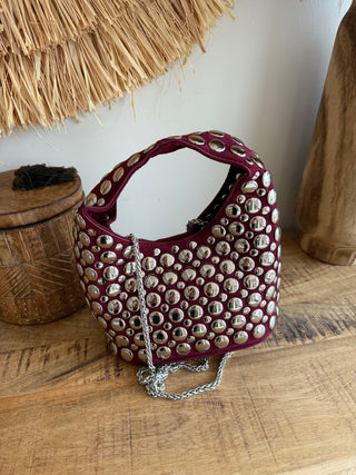 Bolso Tachuelas Luxe Piel
Mini