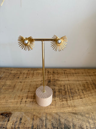 Pendientes Sol Radiante Pearl