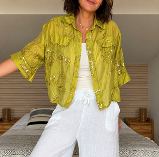 Camisa Bordada Esencia