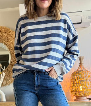 Sudadera Rayas Algodón